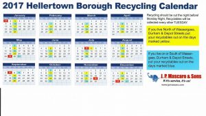 Sanitation and Recycling – The Borough of Hellertown